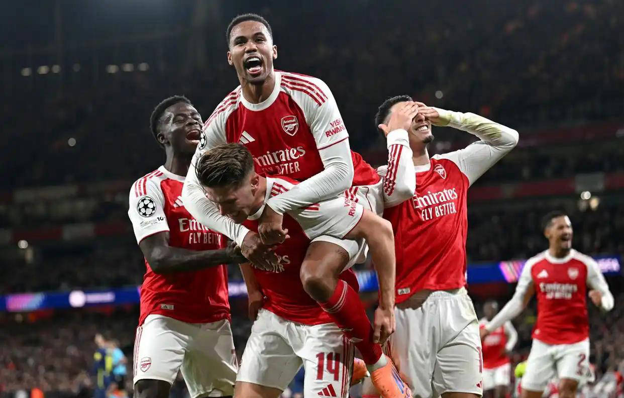 阿森纳4-0大胜马竞，约克雷斯梅开二度，豪取6连胜